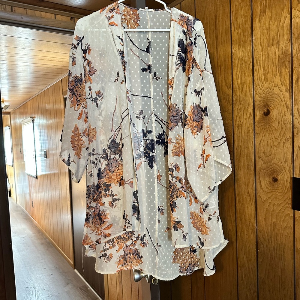 Flower kimono